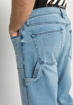 Hollister Co. VINTAGE CARPENTER MED WASH - Jeans Relaxed Fit - Medium Wash | Herren -Hollister Co Verkäufe 2022 9e94d2b786574d2396acda20dcaf8ede