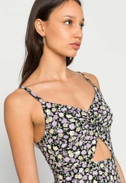 Hollister Co. CHAIN MIDI DRESS - Jerseykleid - Black | Damen -Hollister Co Verkäufe 2022 a00bc7b5af8a4a9d832cc8616737c3d5