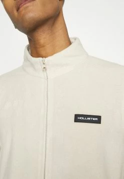 Hollister Co. ZIP UP - Fleecejacke - Cream | Herren -Hollister Co Verkäufe 2022 a027cfbc98264debbab82ae90c31f217