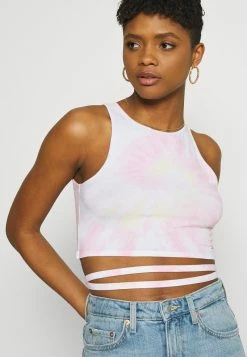 Hollister Co. WRAP TANK - Top - White | Damen -Hollister Co Verkäufe 2022 a0781ac873644883b31a70ebd611f9e2