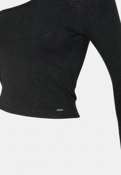 Hollister Co. FESTIVE ONE SHOULDER - Langarmshirt - Casual Black Sparkle | Damen -Hollister Co Verkäufe 2022 a081e87086d84008bc9fcda8a2dfe391