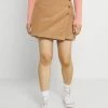 Hollister Co. WRAP SKIRT - Minirock - Tan | Damen -Hollister Co Verkäufe 2022 a09be07ce07b4f4e8a5fa6f619f3adad