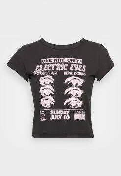 Hollister Co. TREND - T-Shirt Print - Phantom Dark Grey | Damen -Hollister Co Verkäufe 2022 a0b0e4c165324b94b061f3904a7f36ce