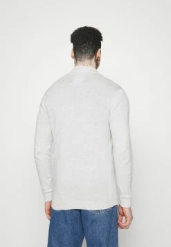 Hollister Co. QUARTER ZIP - Strickpullover - Light Grey | Herren -Hollister Co Verkäufe 2022 a38233811dd940f8ae2a3257c35b8263