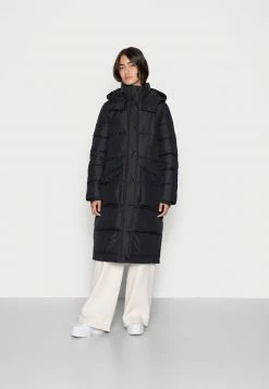 Hollister Co. APAC DOGWALKER - Wintermantel - Black | Damen