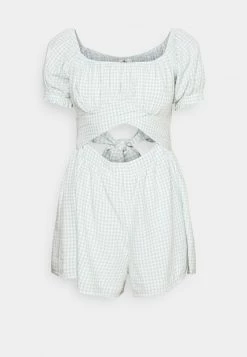 Hollister Co. ROMPER - Jumpsuit - Light Green | Damen -Hollister Co Verkäufe 2022 a51e1c8768544ad4a35e5fd0b08dd5a1