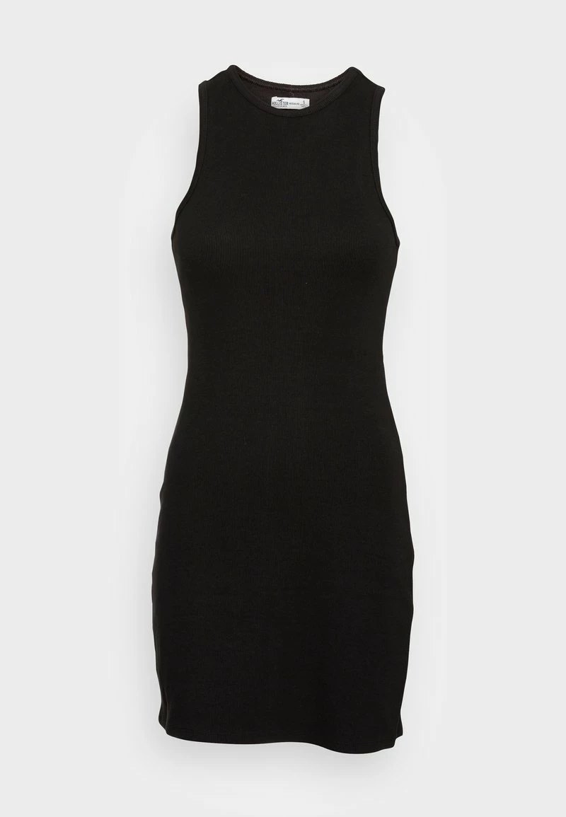 Hollister Co. HIGH NECK EXPOSED SEAM SHORT DRESS - Strickkleid - Black Solid | Damen 6 Hollister Co. HIGH NECK EXPOSED SEAM SHORT DRESS - Strickkleid - Black Solid | Damen – Bild 4