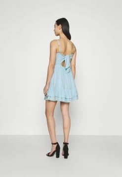 Hollister Co. BARE SHORT DRESS - Freizeitkleid - Light Blue | Damen -Hollister Co Verkäufe 2022 a687041b6fc84b1ca99e7b3999ca4035