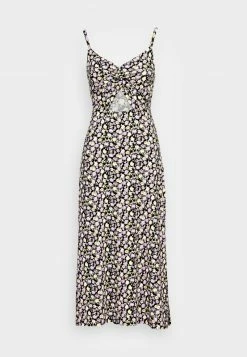 Hollister Co. CHAIN MIDI DRESS - Jerseykleid - Black | Damen -Hollister Co Verkäufe 2022 a6930cd4847344329dc99304dbe46b0d