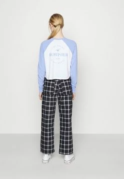 Hollister Co. PRINT - Langarmshirt - Lav Luster Blue | Damen -Hollister Co Verkäufe 2022 a69daee26a7b45399c1bb80aab0968cb