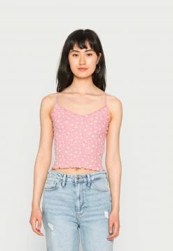 Hollister Co. LETTUCE CAMI 3 PACK - Top - White Ground/pink Ground/black | Damen -Hollister Co Verkäufe 2022 a6bdbe2e34364abeb38a2bed6c59e77f