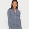 Hollister Co. DRESS - Etuikleid - Blue | Damen -Hollister Co Verkäufe 2022 a78dc6deb2d74d879e2ce59047205326
