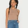 Hollister Co. BARE SEAMLESS HIGH NECK - Top - Portabella | Damen -Hollister Co Verkäufe 2022 a87d2bb6d63b491780df5365c0da5b02