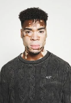 Hollister Co. Strickpullover - Washed Black | Herren -Hollister Co Verkäufe 2022 a8d9b0e8e0ce4708a02bb6e07809c739