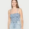 Hollister Co. BARE SPACEDYE CAMI - Top - Blue Space Dye | Damen -Hollister Co Verkäufe 2022 a91e01a66a094e1888bb0bf06601a0bd