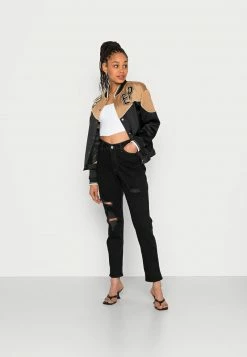 Hollister Co. Jeans Straight Leg - Black | Damen -Hollister Co Verkäufe 2022 a98aed4e642545db93ad64a8aa6e6253