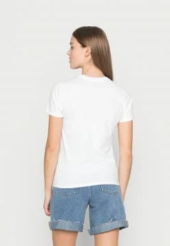Hollister Co. T-Shirt Print - White | Damen -Hollister Co Verkäufe 2022 a9b61ef430a44f2dbcf58af73278053a