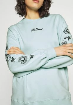 Hollister Co. CHAIN - Sweatshirt - Mint | Damen -Hollister Co Verkäufe 2022 a9ba0626901a4c038facf13fa99287d0
