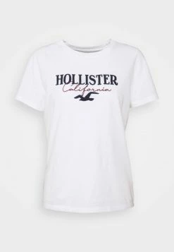 Hollister Co. T-Shirt Print - White | Damen -Hollister Co Verkäufe 2022 aa4fcee8e615482d93341bfc88c13f10