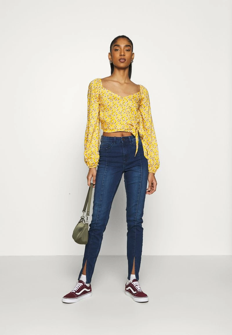 Hollister Co. Bluse - Yellow Floral | Damen 4 Hollister Co. Bluse - Yellow Floral | Damen – Bild 2