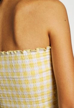 Hollister Co. REVERSIBLE TUBE - Top - Yellow Plaid | Damen -Hollister Co Verkäufe 2022 abad351d793e4b80a1eba3679d7fb631
