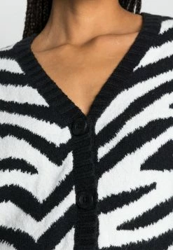 Hollister Co. CROP CARDI - Strickjacke - Zebra Print | Damen -Hollister Co Verkäufe 2022 abe29409750a4fcc9f28aecfec2ea002
