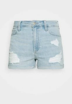 Hollister Co. CURVY DEST - Jeans Shorts - Light-blue Denim | Damen -Hollister Co Verkäufe 2022 accf5d2fb73e414f9b7a15211fb0c502