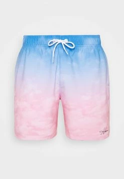 Hollister Co. WASH EFFECT GUARD - Badeshorts - Blue/pink | Herren -Hollister Co Verkäufe 2022 acfaad2b0af94cd98d923877509ea228