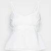 Hollister Co. BARE PRAIRIE BABYDOLL - Top - White | Damen