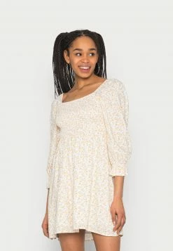 Hollister Co. BODICE DRESS - Freizeitkleid - Yellow Floral | Damen