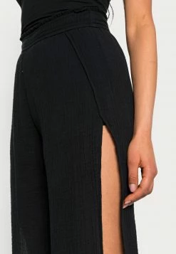 Hollister Co. PULL ON WIDE LEG PANT - Stoffhose - Black | Damen -Hollister Co Verkäufe 2022 b0acf64bf17d46ecbf3e3d9e8c1efe35