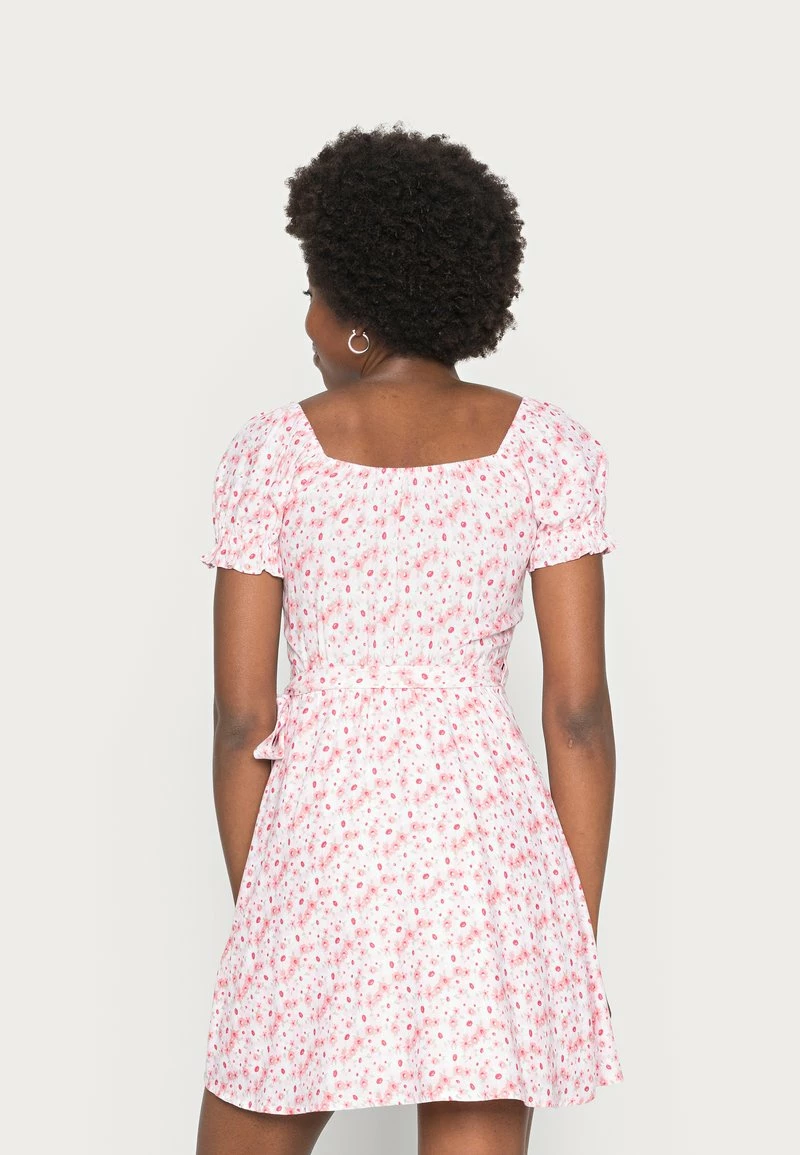 Hollister Co. BEST IS BACK WOVEN WRAP DRESS - Freizeitkleid - Pink | Damen 5 Hollister Co. BEST IS BACK WOVEN WRAP DRESS - Freizeitkleid - Pink | Damen – Bild 3
