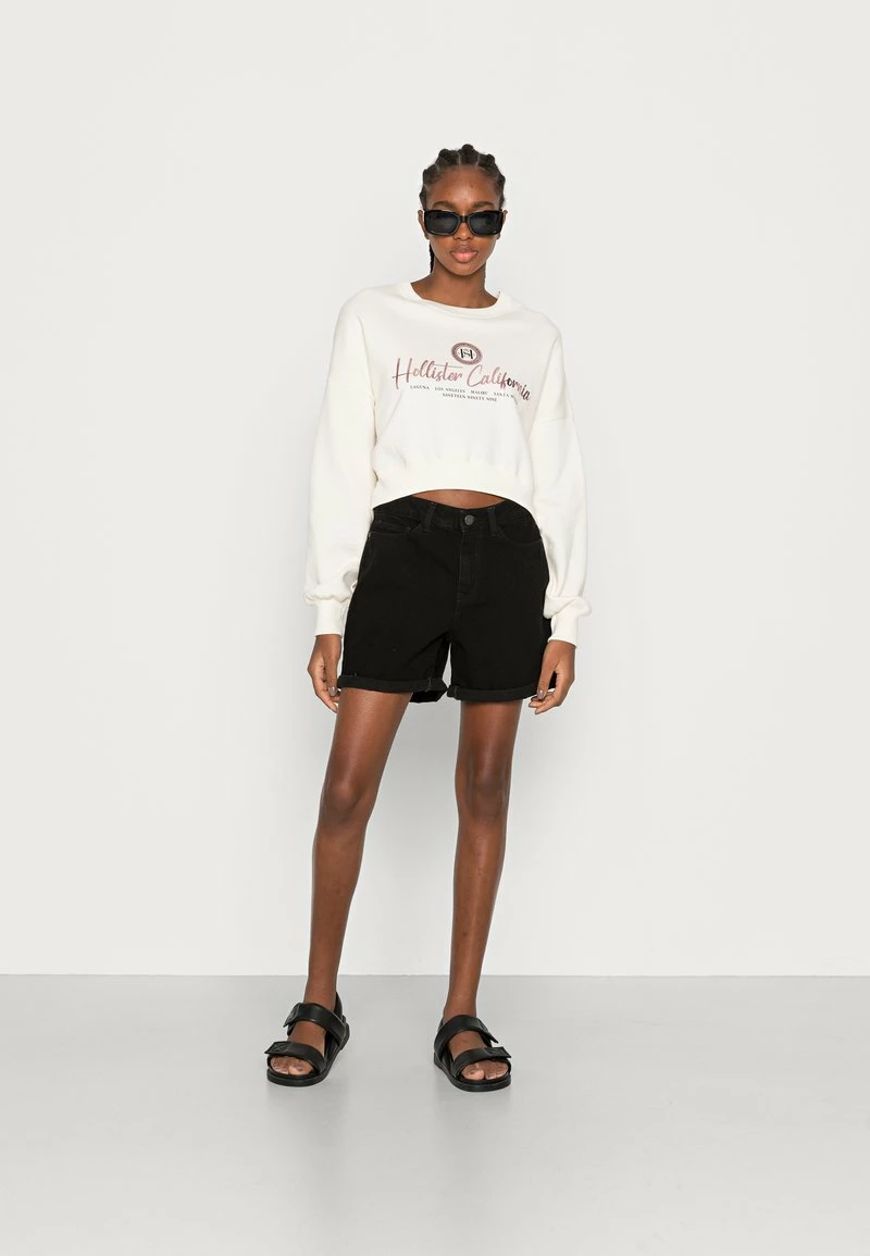 Hollister Co. CYBER DROP CREW - Sweatshirt - Antique White | Damen 4 Hollister Co. CYBER DROP CREW - Sweatshirt - Antique White | Damen – Bild 2