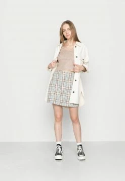 Hollister Co. EASY COZY OPEN COLLAR - Langarmshirt - Brown | Damen -Hollister Co Verkäufe 2022 b20d7fbf1ba1454e9f5cefd55e526e50