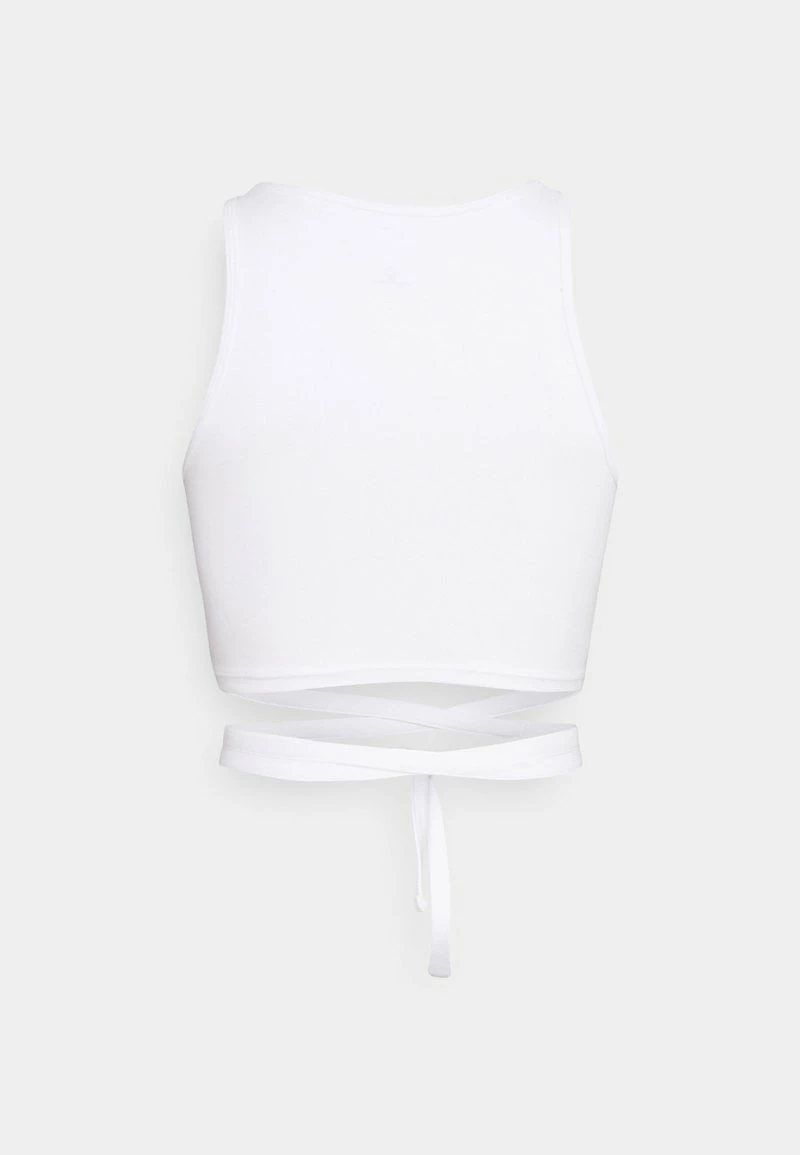 Hollister Co. STRAPPY WRAP TANK - Top - White | Damen 4 Hollister Co. STRAPPY WRAP TANK - Top - White | Damen – Bild 2
