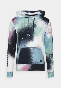 Hollister Co. OUTDOORS UNISEX - Kapuzenpullover - White/blue/green/black