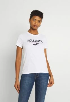 Hollister Co. T-Shirt Print - White | Damen