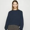 Hollister Co. ICON CREW - Sweatshirt - Navy | Damen