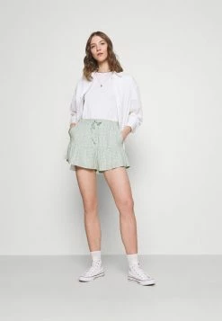 Hollister Co. Shorts - Mint Gingham | Damen -Hollister Co Verkäufe 2022 b54b6d4551064d848091875b22012cfd