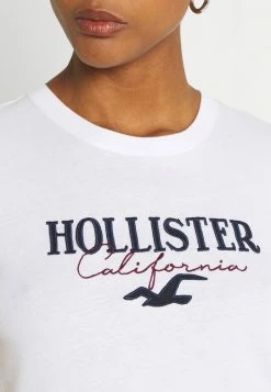 Hollister Co. T-Shirt Print - White | Damen -Hollister Co Verkäufe 2022 b65aea09a04a41d4812c5b9a96ccb52b