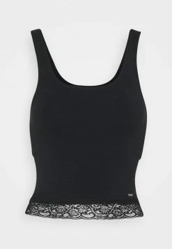 Hollister Co. TANK - Top - Black | Damen -Hollister Co Verkäufe 2022 b665f82f87384092a6e7b9c9857723b7