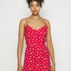 Hollister Co. SHORT DRESS - Freizeitkleid - Red | Damen -Hollister Co Verkäufe 2022 b7dc3d0d96f944be84767178f8da627b