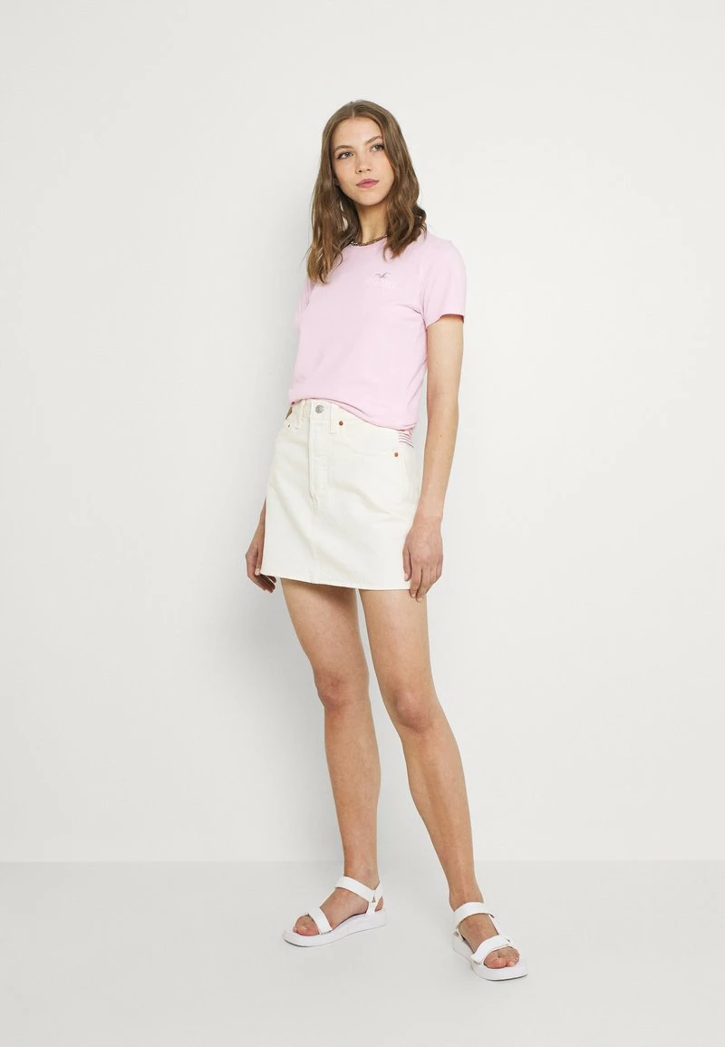 Hollister Co. T-Shirt Basic - Pink Mist | Damen 4 Hollister Co. T-Shirt Basic - Pink Mist | Damen – Bild 2