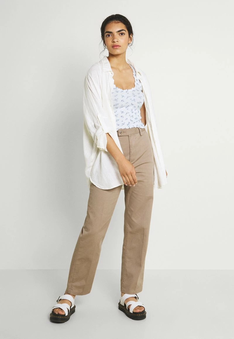 Hollister Co. CINCH CAMI - Top - White | Damen 4 Hollister Co. CINCH CAMI - Top - White | Damen – Bild 2