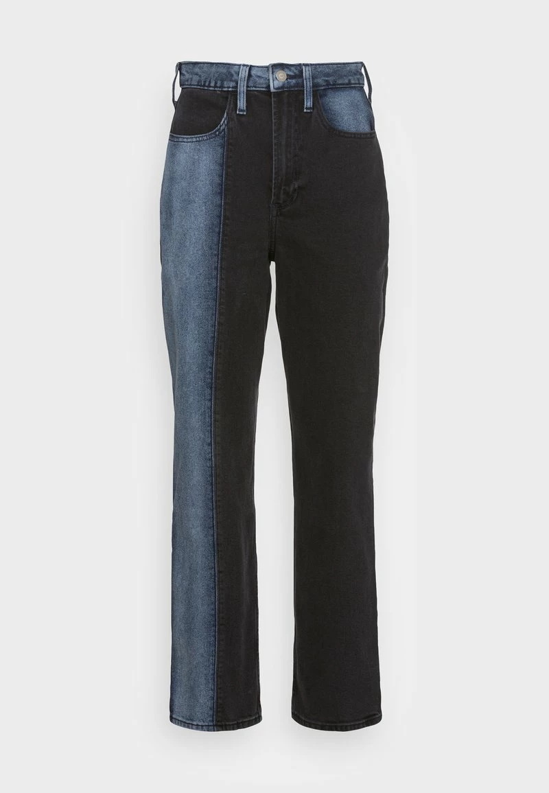 Hollister Co. CURVY TWO TONE VINT - Jeans Straight Leg - Black/blue | Damen 6 Hollister Co. CURVY TWO TONE VINT - Jeans Straight Leg - Black/blue | Damen – Bild 4