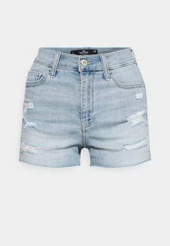 Hollister Co. Jeans Shorts - Light Blue Denim | Damen -Hollister Co Verkäufe 2022 bd0fce22c1af403eb06cad5e00654bc2