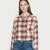 Hollister Co. Hemdbluse - White/black/cinnabar Plaid | Damen -Hollister Co Verkäufe 2022 bd2985a9cbf5464496b0c48762fcdc6f