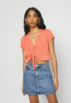 Hollister Co. Bluse - Coral | Damen