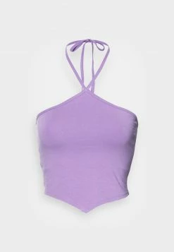 Hollister Co. BARE POINT HALTER - Top - Chalk Violet | Damen -Hollister Co Verkäufe 2022 c0d73571bb5e428eb4e178437d065c45