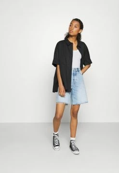 Hollister Co. BODYSUIT BASIC 2 PACK - T-Shirt Basic - Black/white | Damen -Hollister Co Verkäufe 2022 c120b91712fe4f4c837db637ce89e070